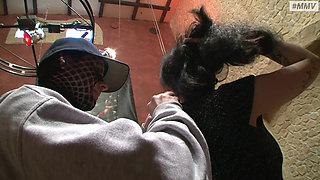 German femdom - Piss on slave