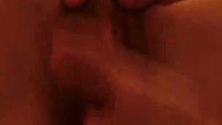 Short hairy brunette is bouncing on her lover's hard cock