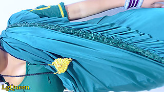 Desi Hot Stepmom Was Caught Alone Today, I Had a Lot of Fun Fucking Her Pussy. I Left Her in a Green Saree Hindiaudio Queenalexa