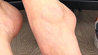 Foot Play in Shoes, Socks, Barefoot