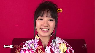 Chiharus Kimono Gets Untamed as She Gives Jaw-Ripping off Chinese Oral pleasure and Receives