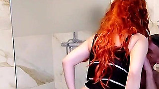 Passionate Sex in the Bathroom, Italian and Latina