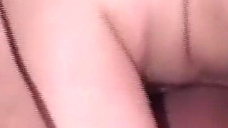 Blonde Slut's Pussy Stretched Wide by Throbbing Cock Dripping Juices