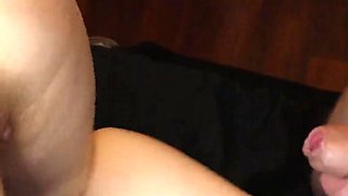 Daddy pounds my huge ass and tight pussy hard - NaughtyHomemade creampie