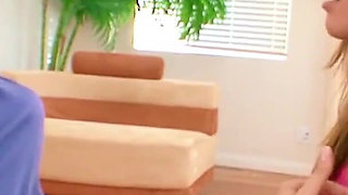 Black neighbor comes to visit and fucks the step daughter with his huge cock