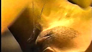 Schoolgirl brunette doggystyle and blowjob