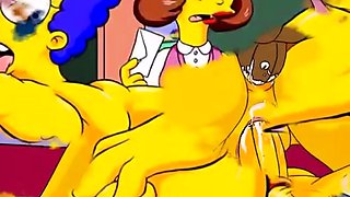 Marge Simpson anal sexwife