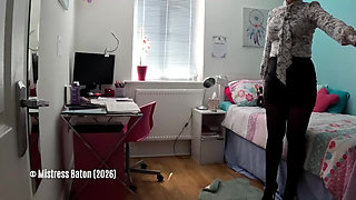 Young Rebel Gets a Hairbrush Ass Whipping