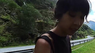 Masturbation with a Beautiful Views