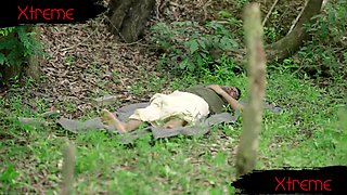 Mature Indian beauty shares sensual outdoor pleasure with desire