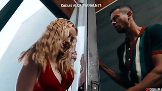 Busty Blonde Zoey Uso Shares Steamy Ex Boyfriend Fun