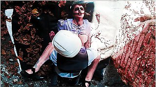 Halloween 2025 Scary : Ghost Waitress Vs Labor Inspector - Sexo Duro