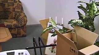 German Granny Takes On Young Cock