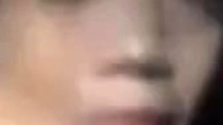 Skinny Asian Girl on a Video Call