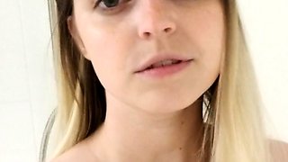 Big boobs milf masturbates with her dildo