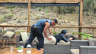 I See a Client and Give Her a Deep Massage on Her Tits and Vagina