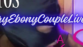 Teaser Suck Story Live 1 Astrid & Artos Hairy Ebony Couple Live Porn