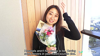 Ai Okamoto Is Our Nursing Student Dressed up in a Nurse Uniform Today