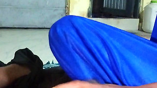 Sister-in-law's burst in the mouth
