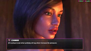 Stepmom Cheats in Office with Huge Cumshot - 3D Sex Game Paradise