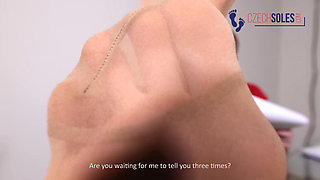 Your Teacher's Sweaty Pantyhose Punishment