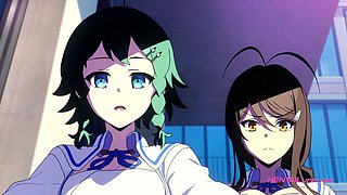 Virgin squad unites on wild classroom floor - Dubbed Anime