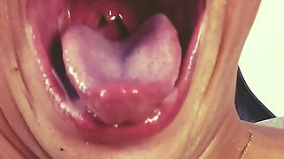 Obeying my master's orders by smoking and sucking cock