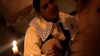 Milf rubs her clit during doggystyle hardcore sex