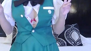 Cosplay Angel. Nurse Style Cosplayer Brings a Playful and Lively Solo Performance in a Fun Character Moment - Part2