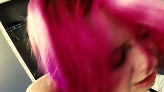 I Smash Tatted Neko Slut Lyra Skye in Pink