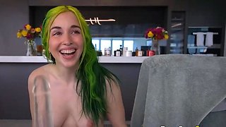 Sneaky Camgirl Rides Her Thick Toy Live for the Cam