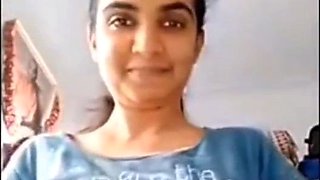 Sexy horny desi indian housewife nude strip on webcam mms