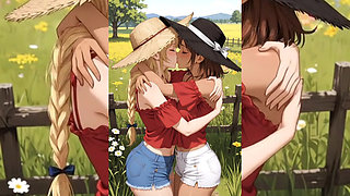 Yuri Hentai Lesbian Rimming & Pussy Licking Comp ( Old Young Edition )