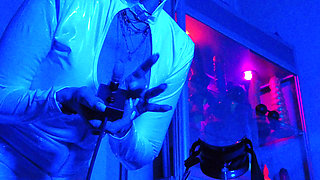 Goddess Eva Latex Domina Femdom Solo Fetish Toys Fuck BDSM Heels Pvc Big Ass MILF