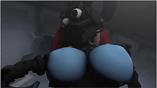 Car Toon In Glamrock Endoskeleton Sex Test