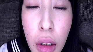 Uniform Beauty Loses Control During Rough Relentless Sex.