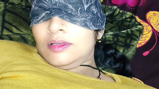 Newly Married Bride Has Sex with Her Husband, Close up of Hard Fucking in Missionary Position