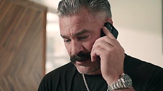 Daddy Charles dominates sultry Rose in HD passion