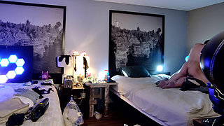 Take Her Doggy and She Leads Me to the Edge of the Bed, See What She Knocks off Bed, P in Her