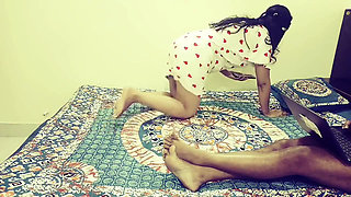 Step Sister Shares Bed with Indian Elder Brother at Home.