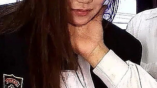 Japan Teen gives a Hot Blowjob to a Stranger at a Party until he Cums