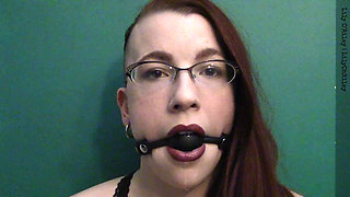 Ballgag Staring (wmv)