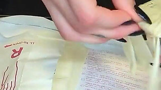 Latex Gloves Edging