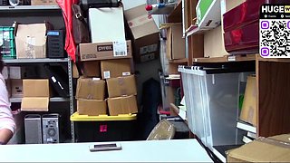 Submissive young Latina secretary gets penalized in her