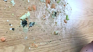 He Takes His Meal Thanks to My Feet...