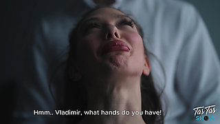 Gorgeous Brunette Gets Fucked by her Masseur - Laura Roleplay