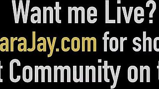 Watch adorable Sara Jay and Maggie Green's smut