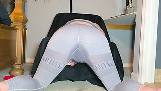 Leggings Soaked!  Multiple Squirts by Kelly