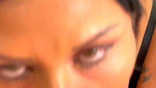 Lucious Latina Loves to Fuck Big White Cock Stranger