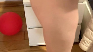 MILF Pee Desperation POV Pissing Woman